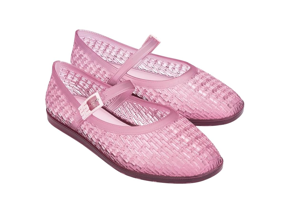Amazon.com | Melissa Harper Ballerina Flats for Women, Clear